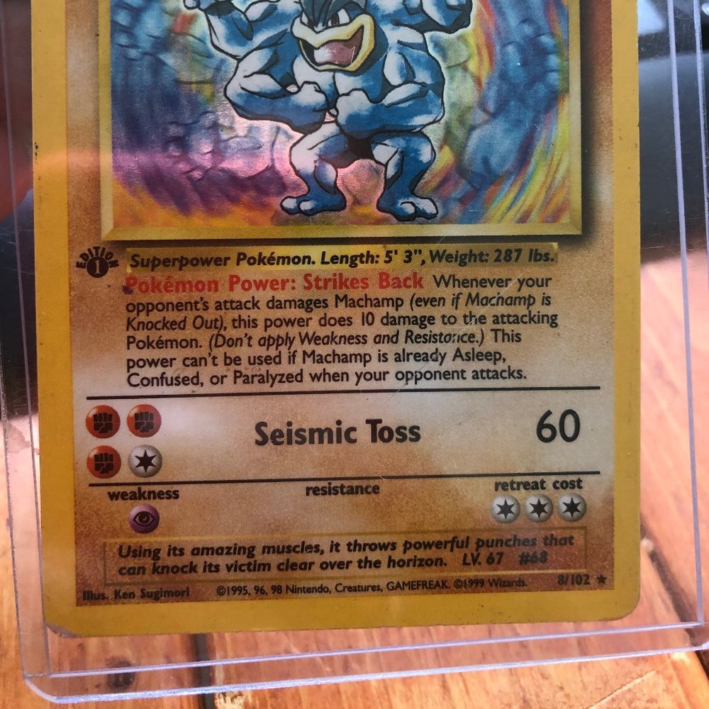 Machamp first edition - Stage 2